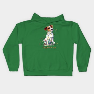 Lighten up Jack Russell Terrier Kids Hoodie